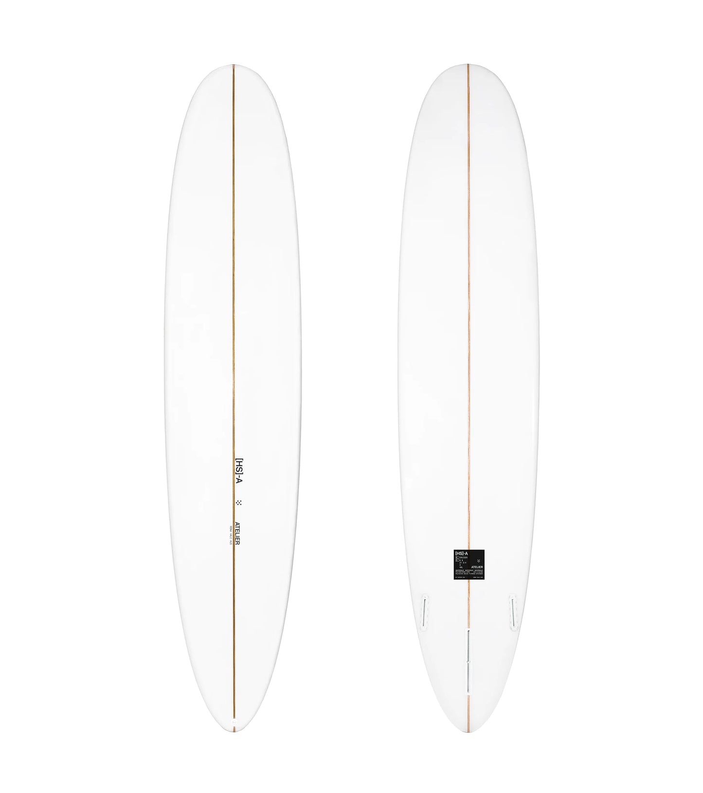 HS Atelier Classic Longboard PU - Futures - 2 + 1 Fin