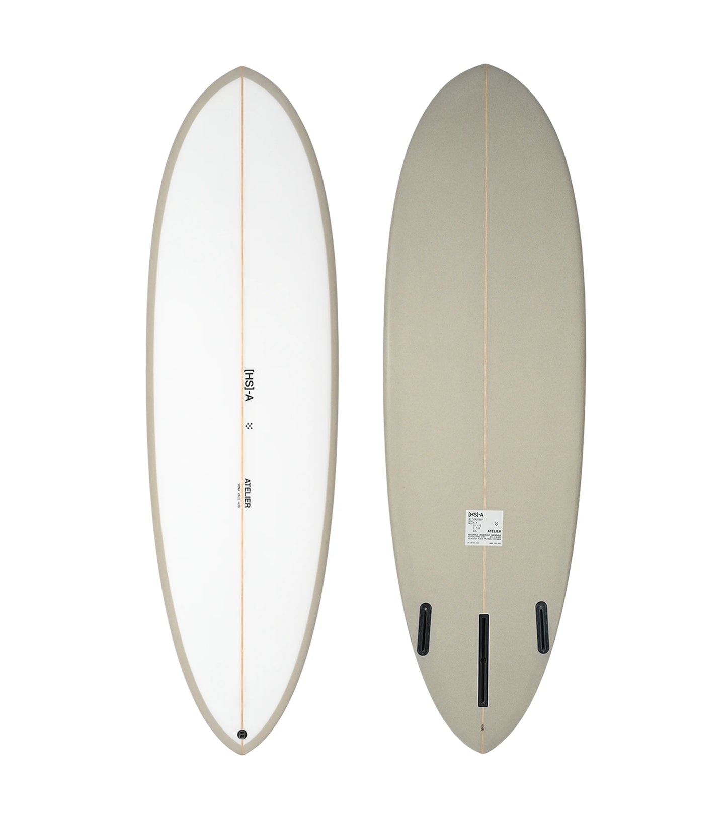 HS Atelier Cruiser PU - Futures - 2 + 1 Fin