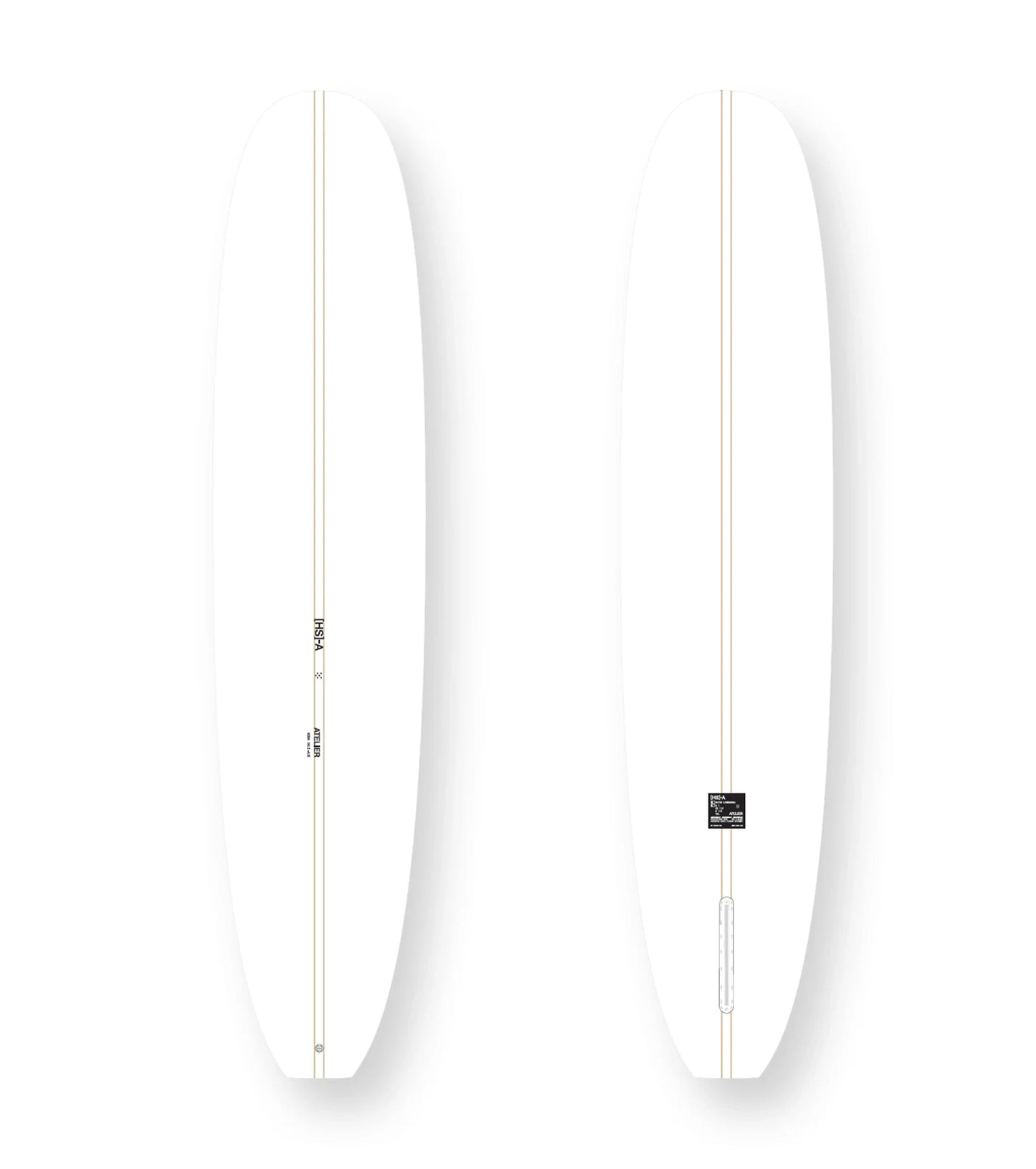 HS Atelier Retro Longboard PU - Single Fin