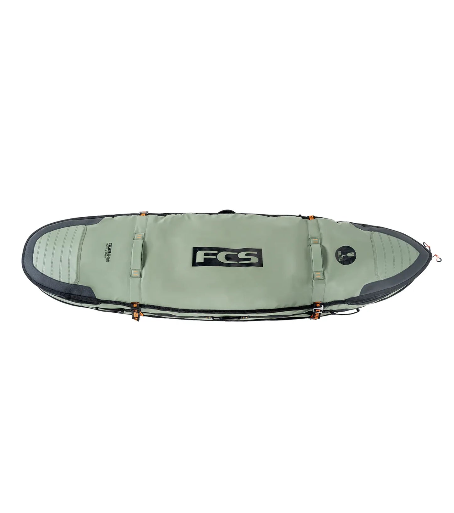 FCS Travel 2 Shortboard / Fish Board Bag GO-Light