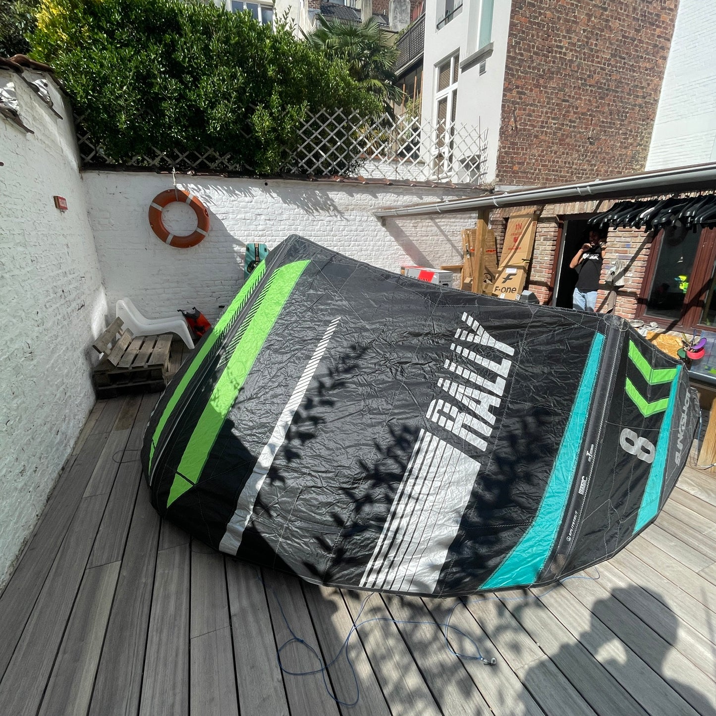 2018 Slingshot 08m+11m RALLY Kite w/bar | USED / GRADE B