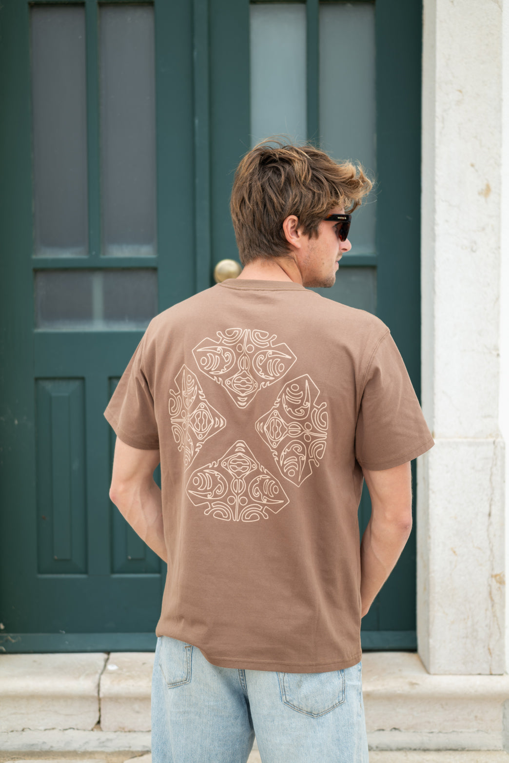 Devoted Printed Samoan Tee 200Gr