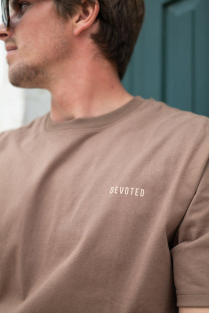 Devoted Printed Samoan Tee 200Gr