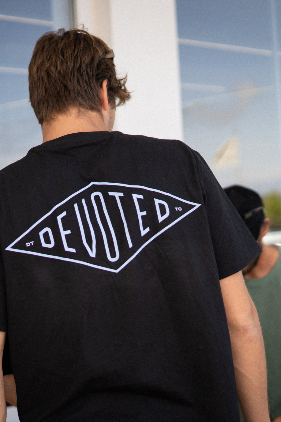 Devoted Printed Diamond Tee 200Gr