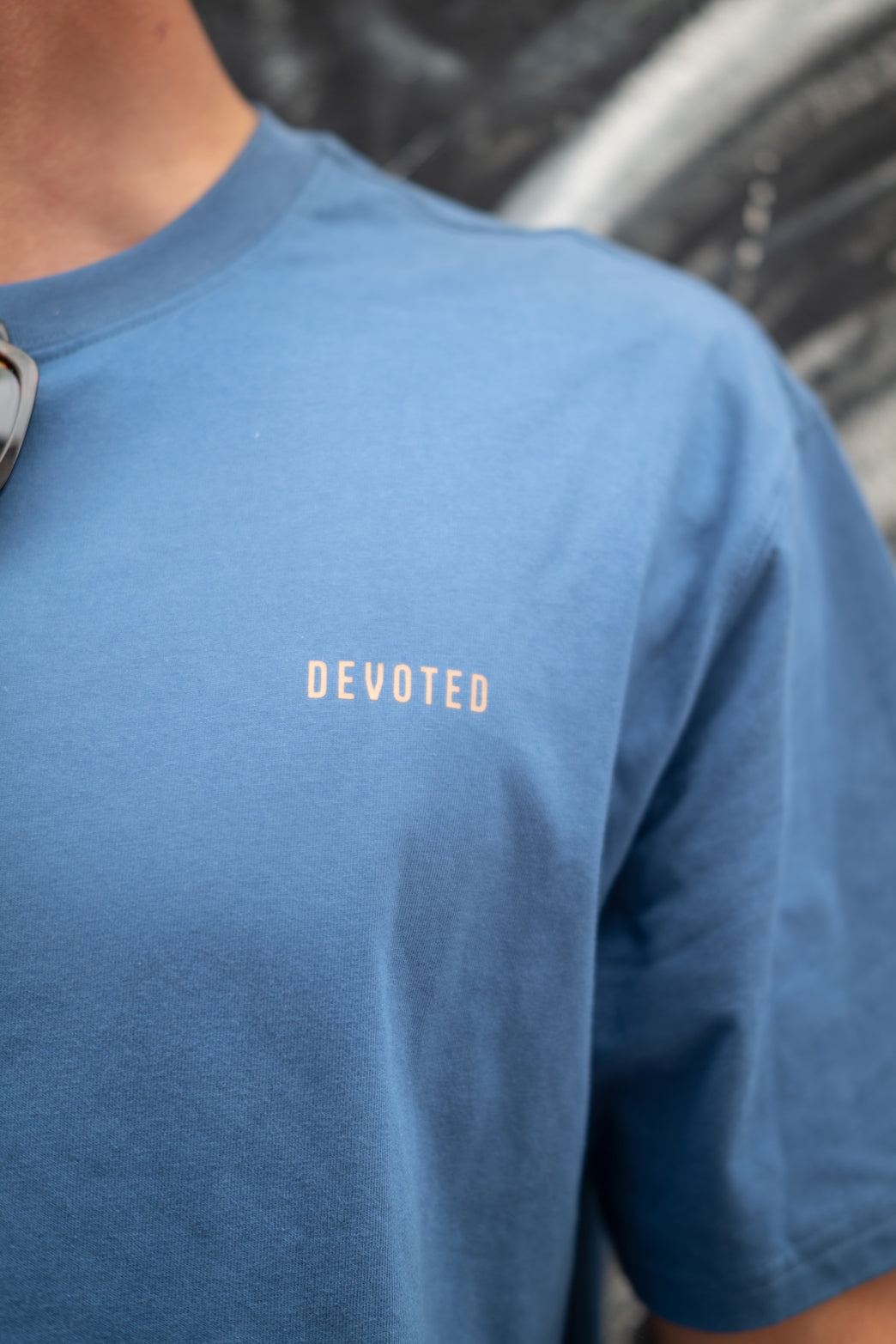 Devoted Printed Diamond Tee 200Gr
