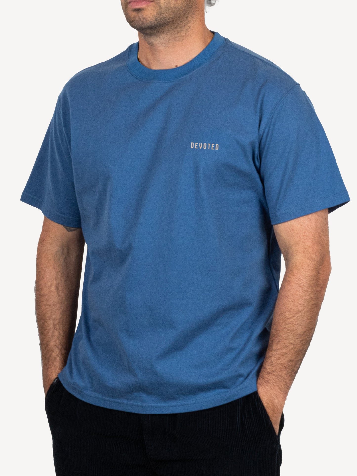 Devoted Printed Diamond Tee 200Gr