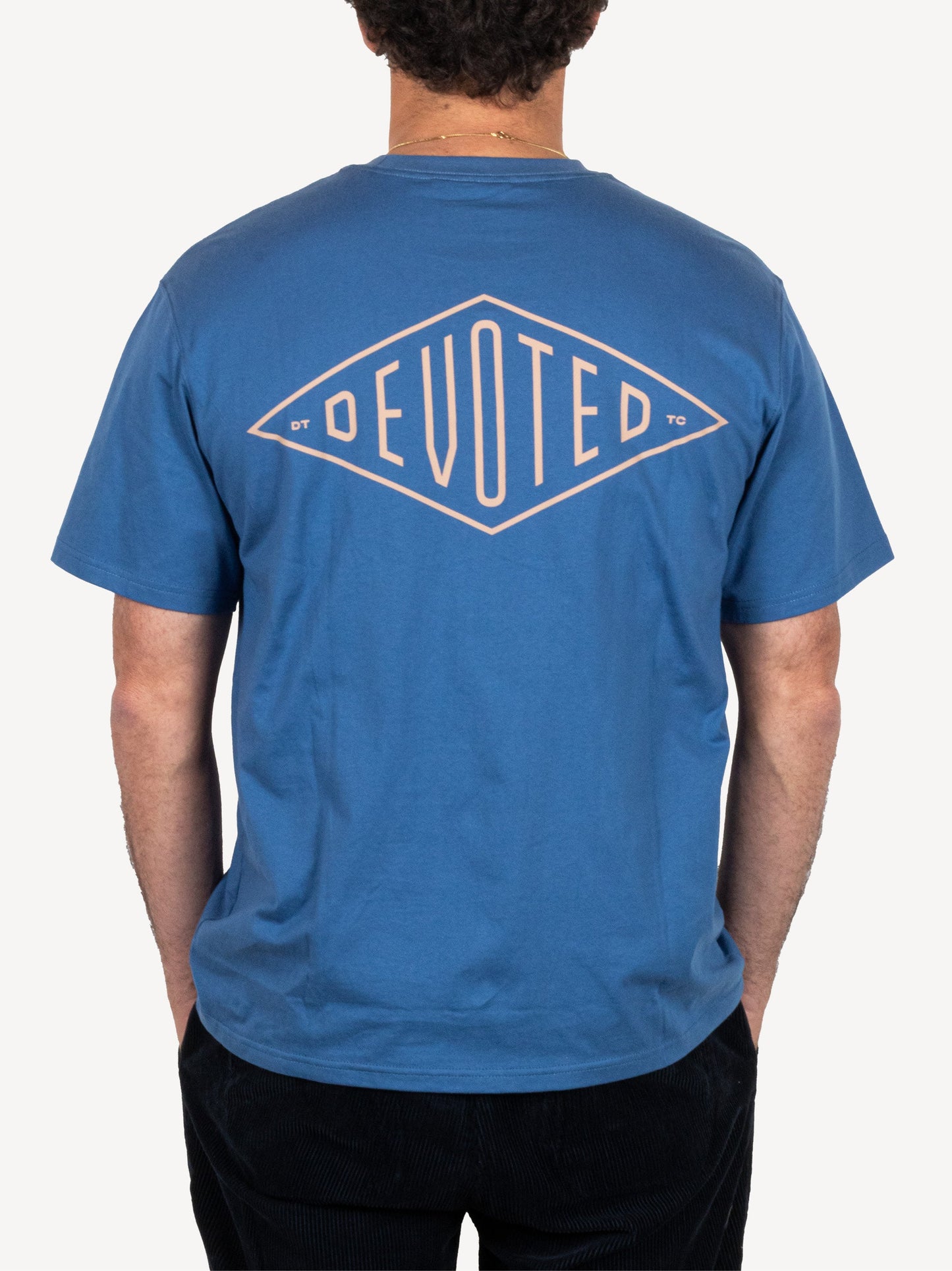 Devoted Printed Diamond Tee 200Gr