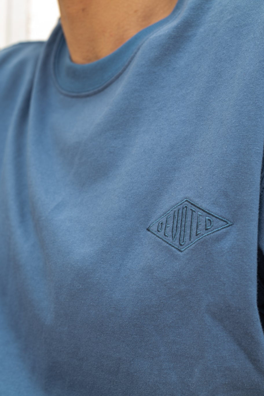 Devoted Embroided Diamond Tee