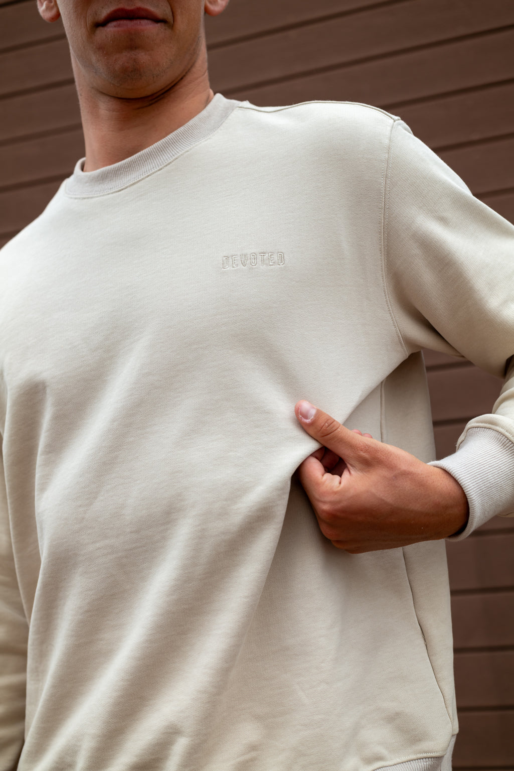 Devoted Embroided Logo Crew 480Gr