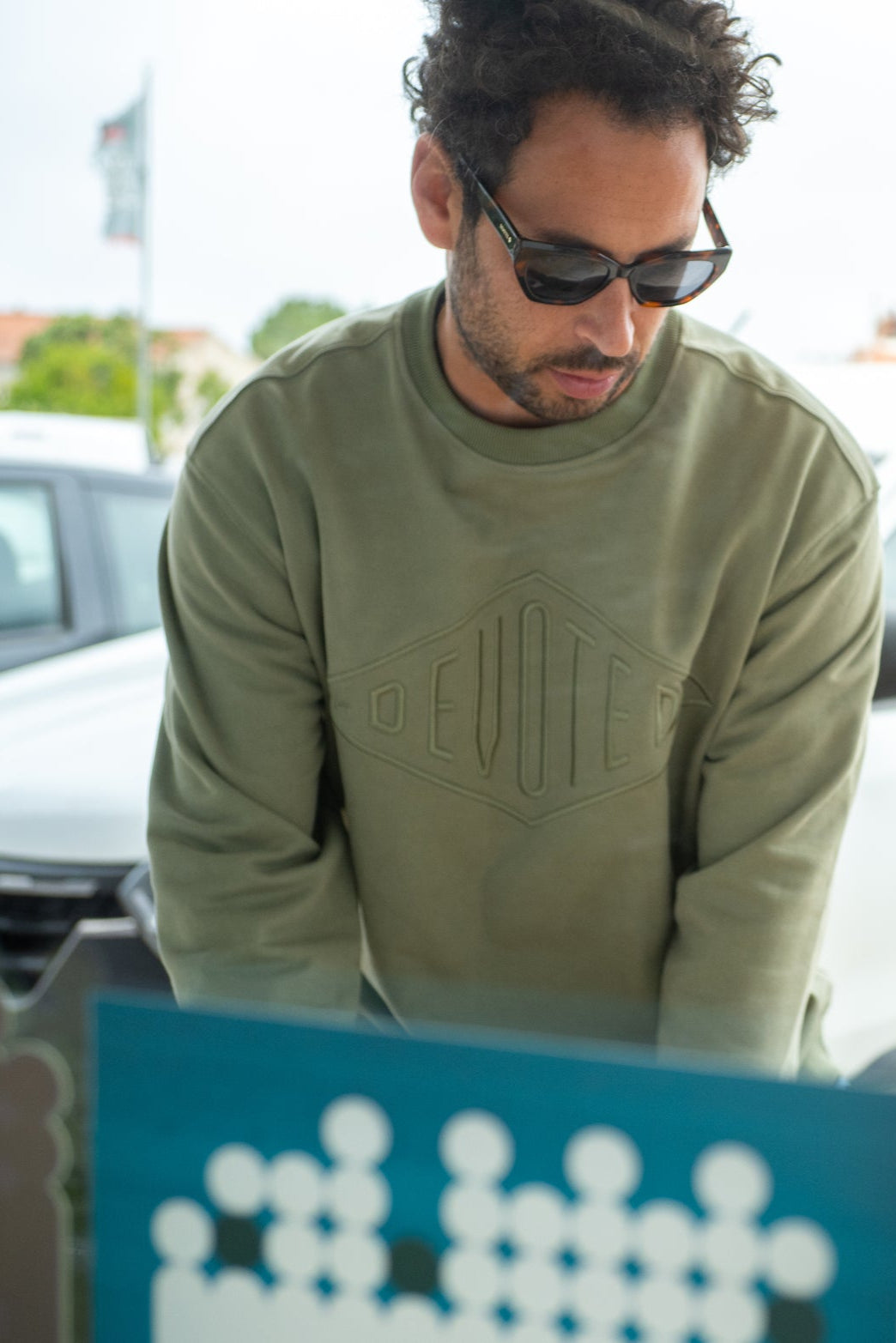 Devoted Embroided Diamond Crew 480Gr