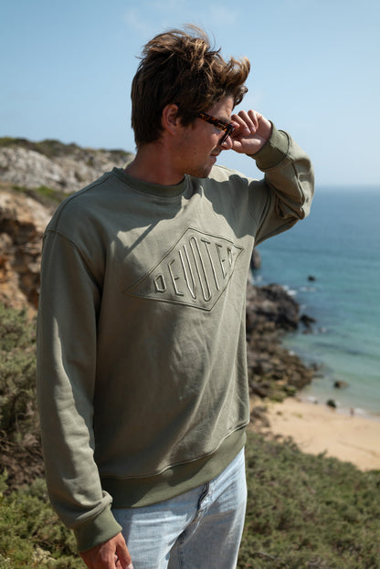 Devoted Embroided Diamond Crew 480Gr