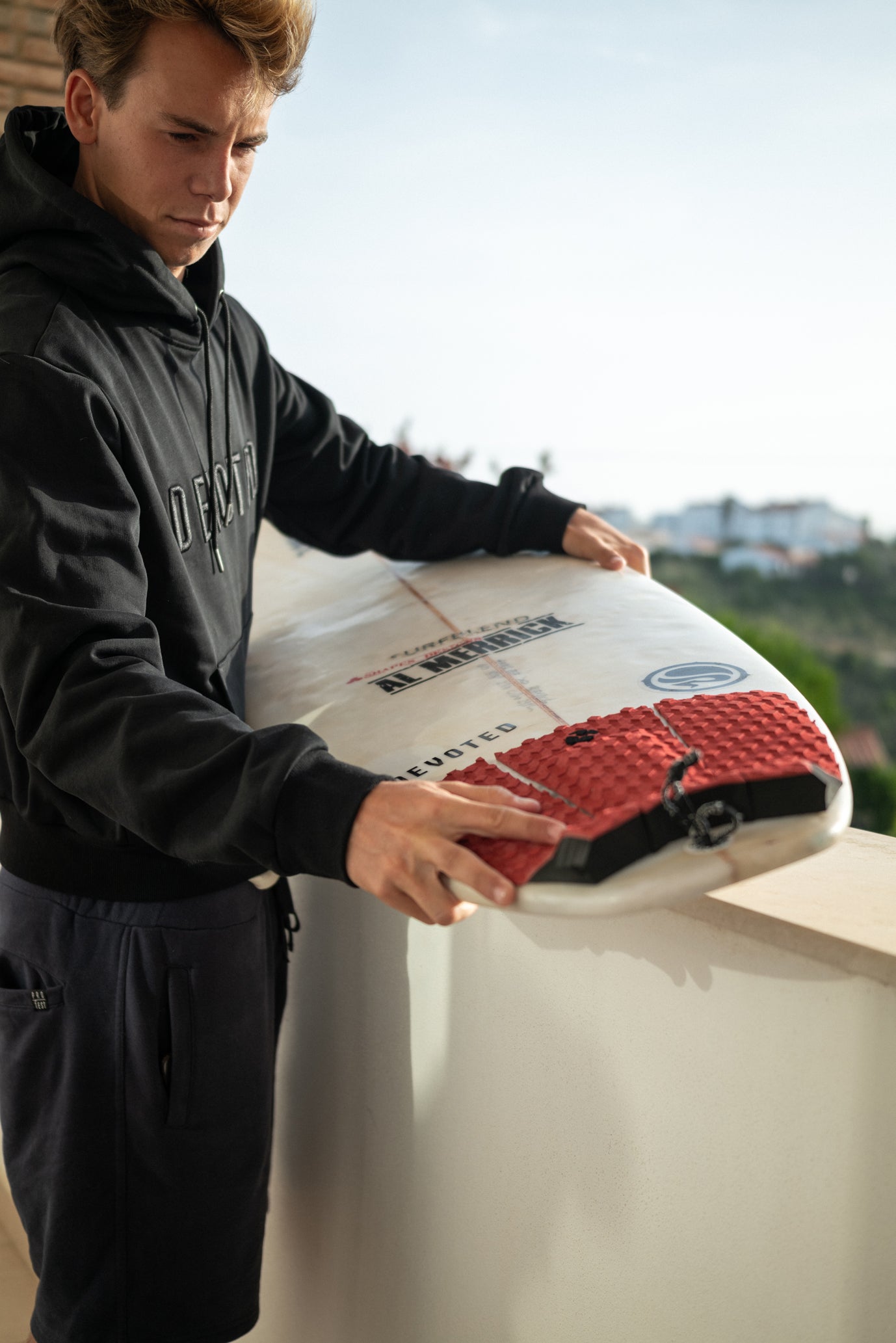 Devoted Puff Embroided Logo Hood