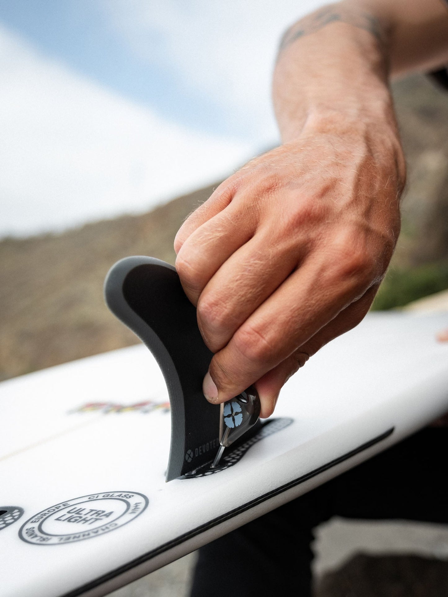 Devoted Fin Key & Leash String