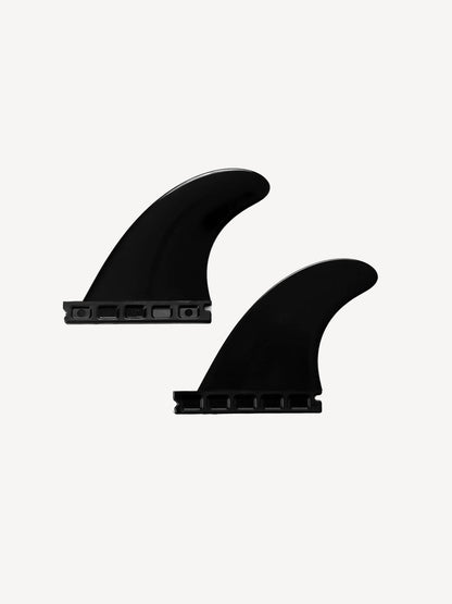 Devoted Sidebite Fin Set Nylon Single Tab Black