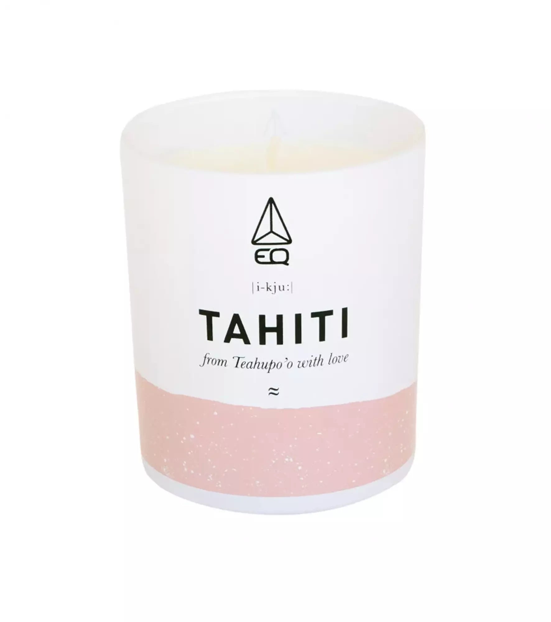 EQ Natural Scented Candle - Tahiti