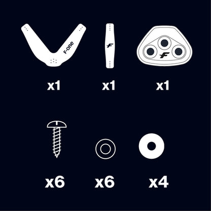 F-One V-STRAPS  Foilboard (x3) Self-tapping Screws
