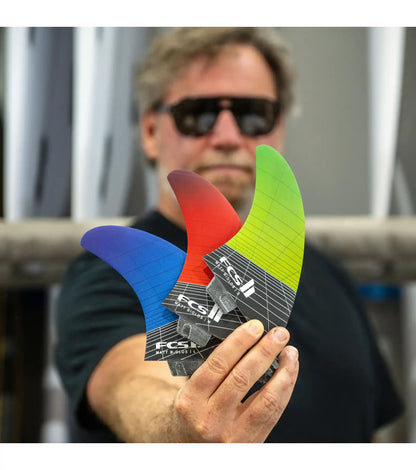 FCS II Matt Biolos Carver PC Carbon Tri-Quad Fins
