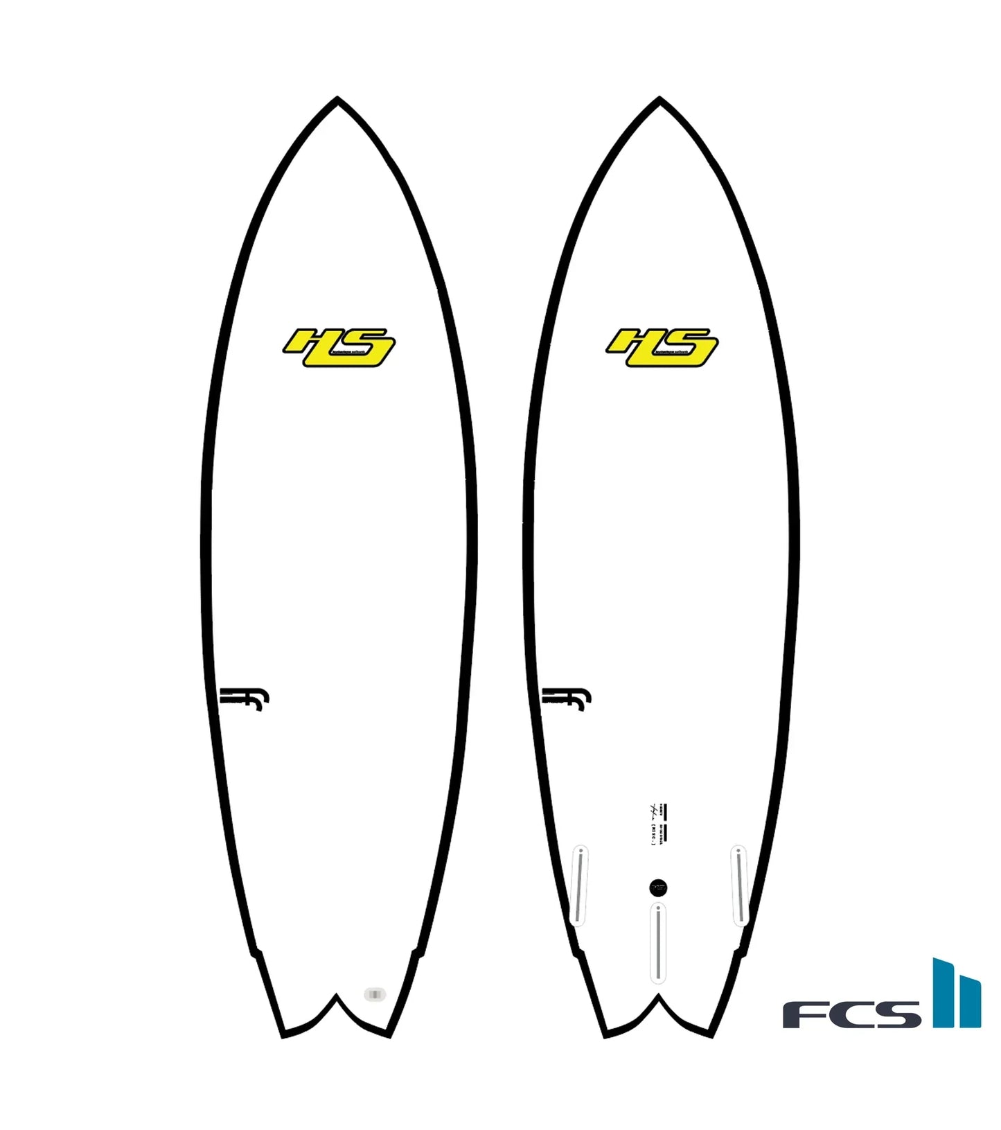 Haydenshapes Misc FF - FCS II - 2 + 1 Fin