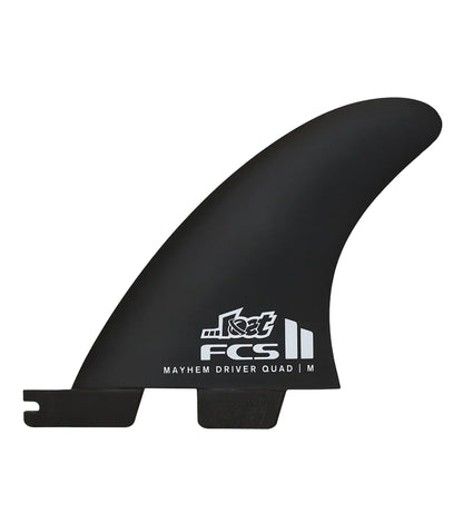 FCS II Mayhem Driver Performance Core Carbon Quad Rear Fins