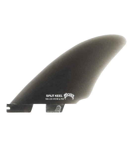 FCS II Matt Biolos Split Keel Performance Glass Quad Fins