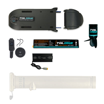 Foil Drive Assist MAX x Foil Cedrus Aluminum Integrated Mast Bundle