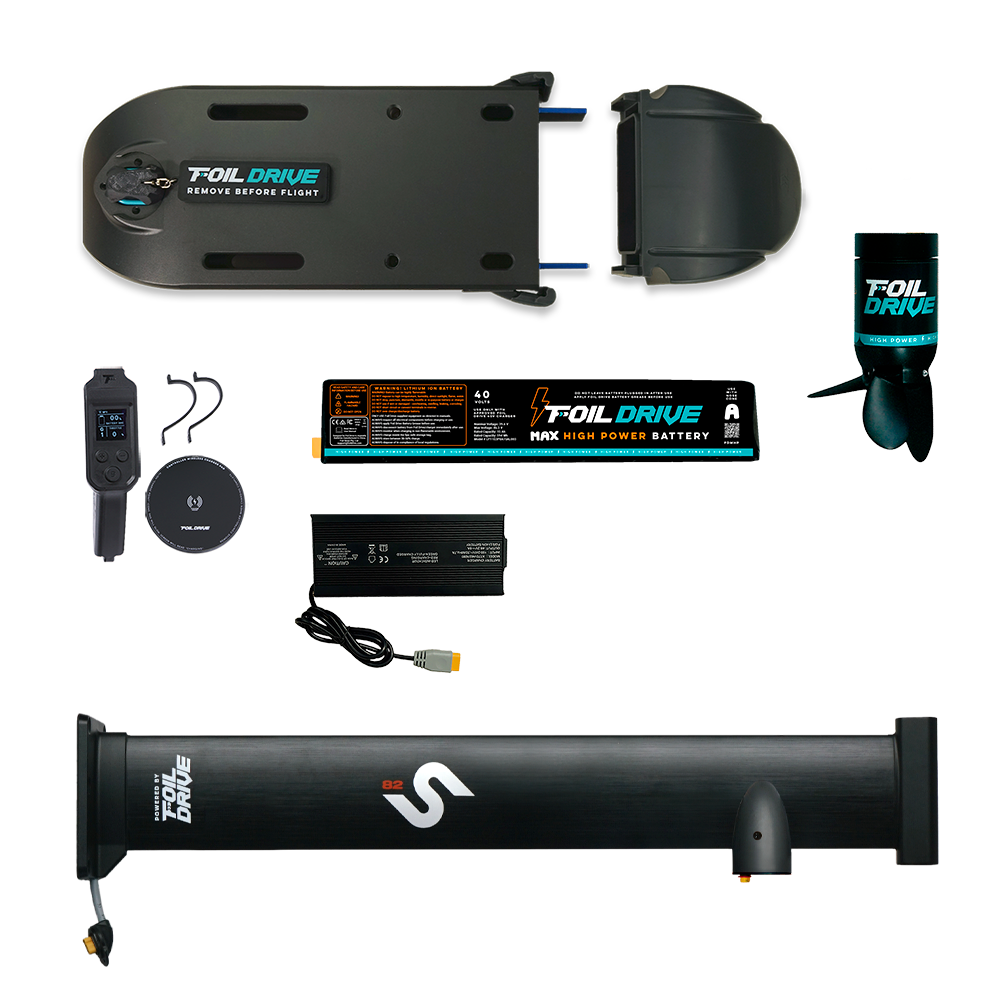 Foil Drive Assist MAX x Slingshot One-Lock V2 Integrated Mast Bundle