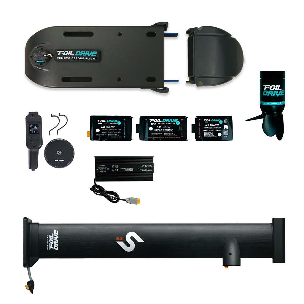 Foil Drive Assist MAX x Slingshot One-Lock V2 Integrated Mast Bundle