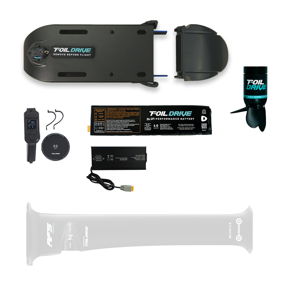Foil Drive Assist Slim x AFS Infinity Carbon Integrated Mast Bundle