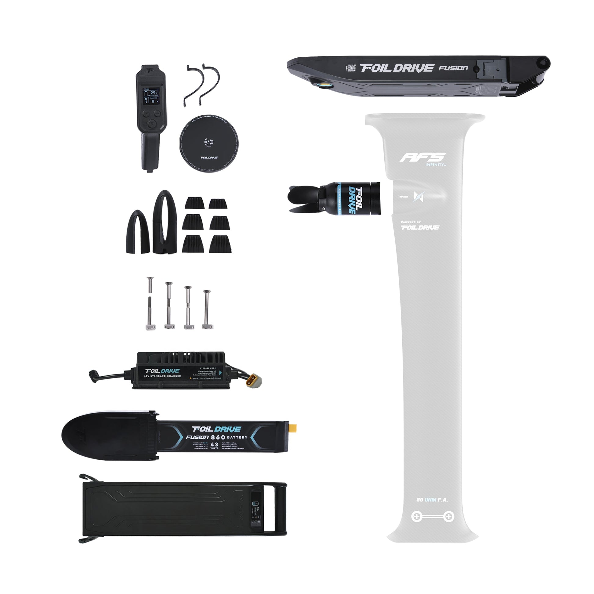 Foil Drive Fusion x AFS Infinity Carbon Integrated Mast Bundle