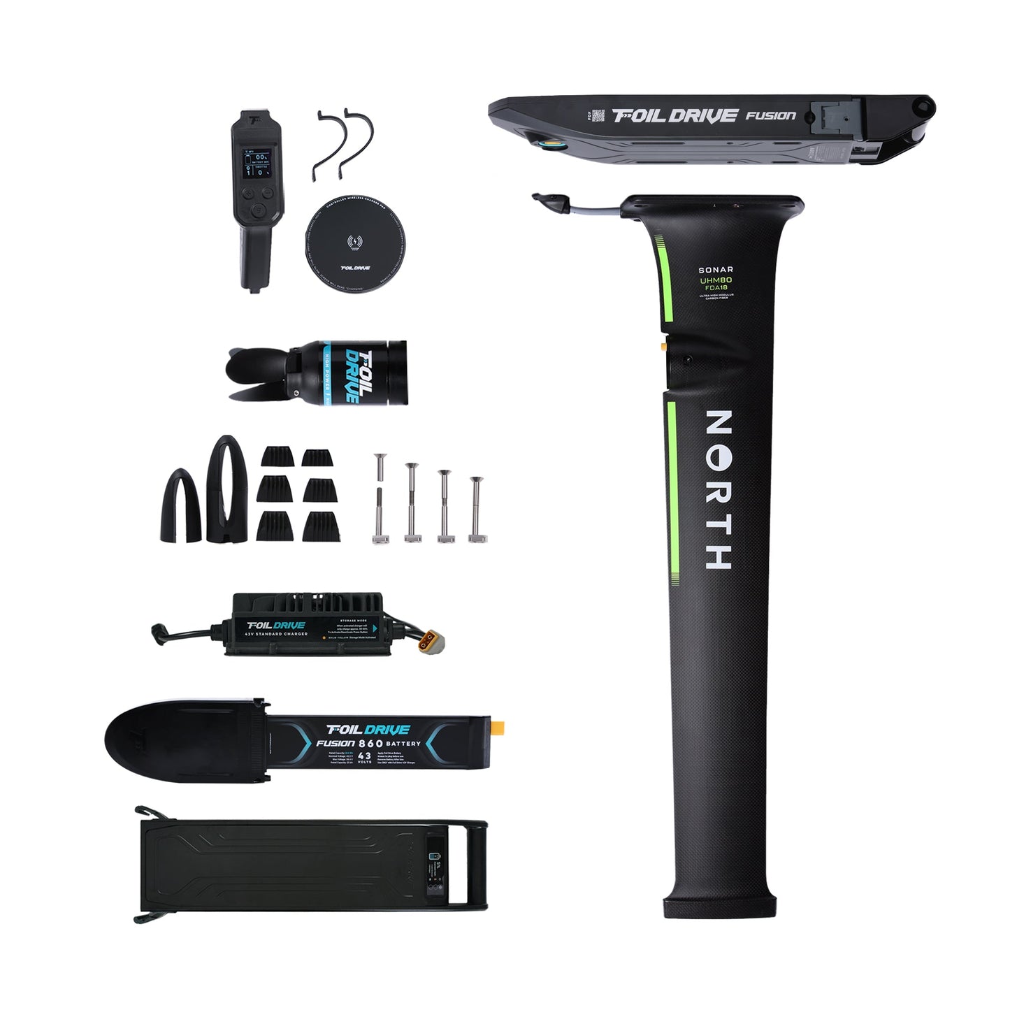 Foil Drive Fusion | NORTH UHM80 Integrated Mast Bundle