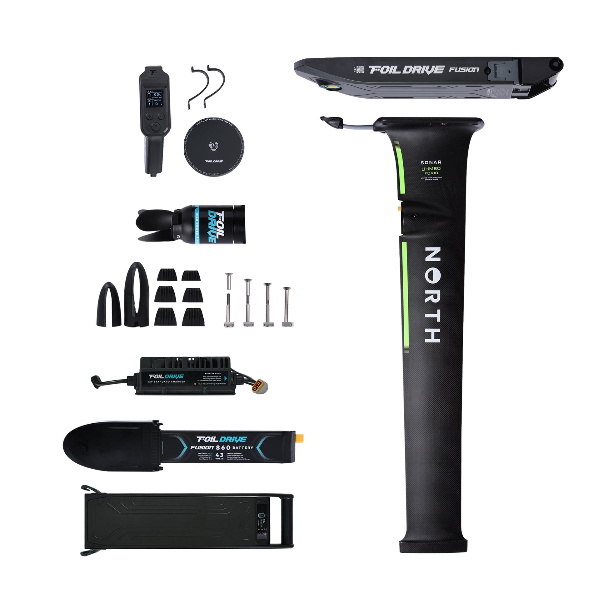 Foil Drive Fusion | NORTH UHM80 Integrated Mast Bundle
