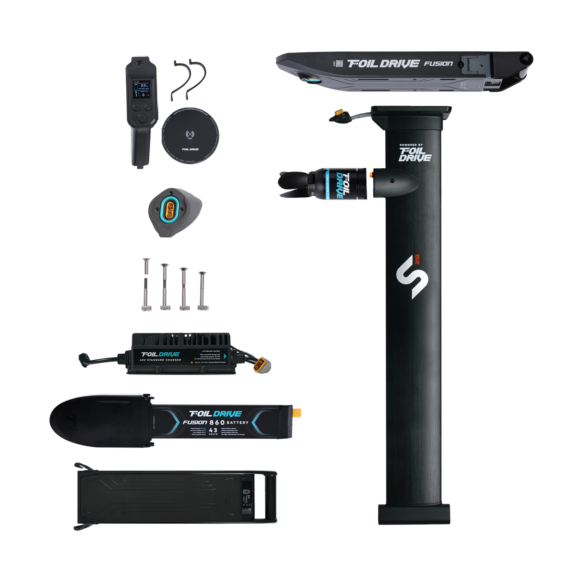 Foil Drive Fusion x Slingshot One-Lock V2 Integrated Mast Bundle