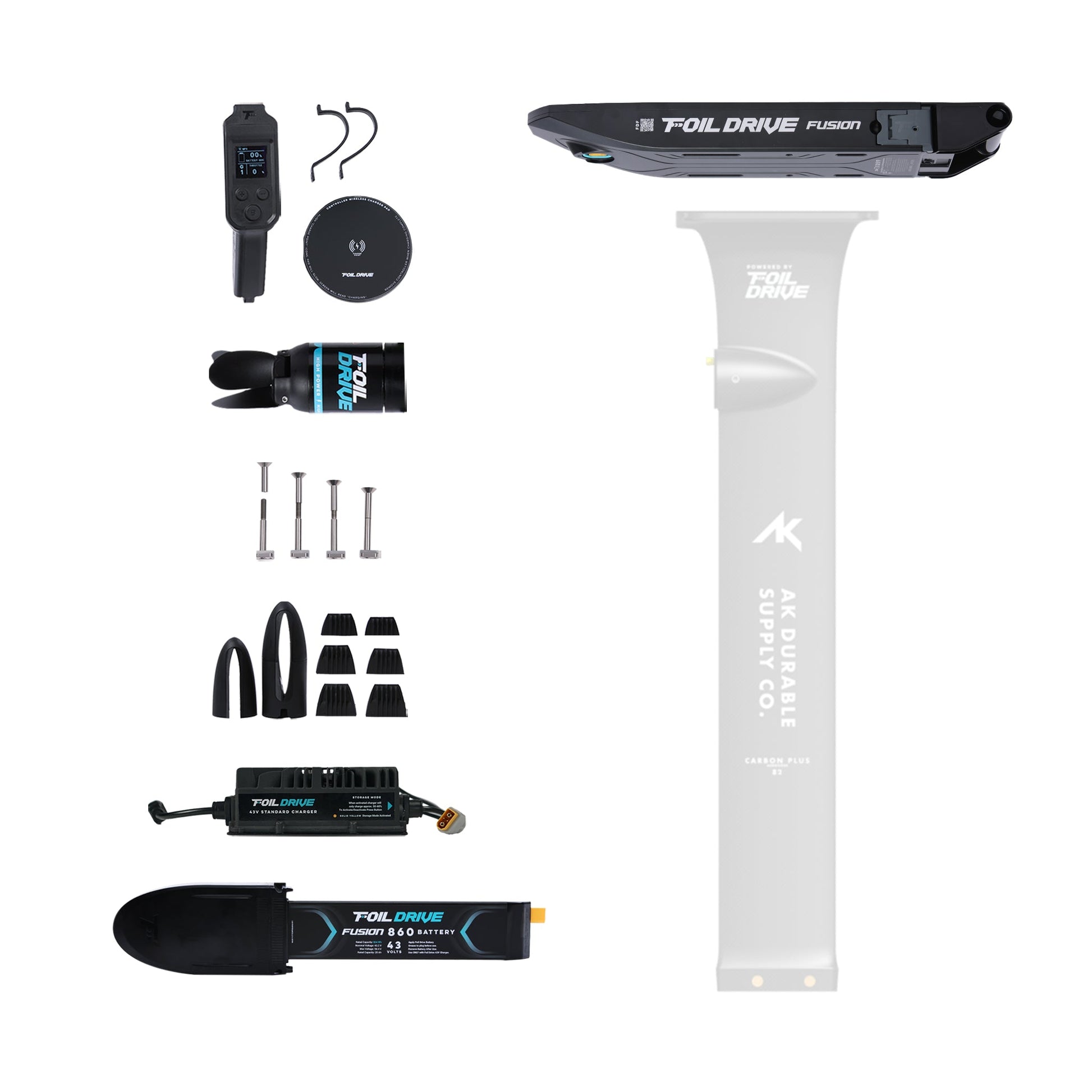 Foil Drive Fusion x AK Durable Bundle