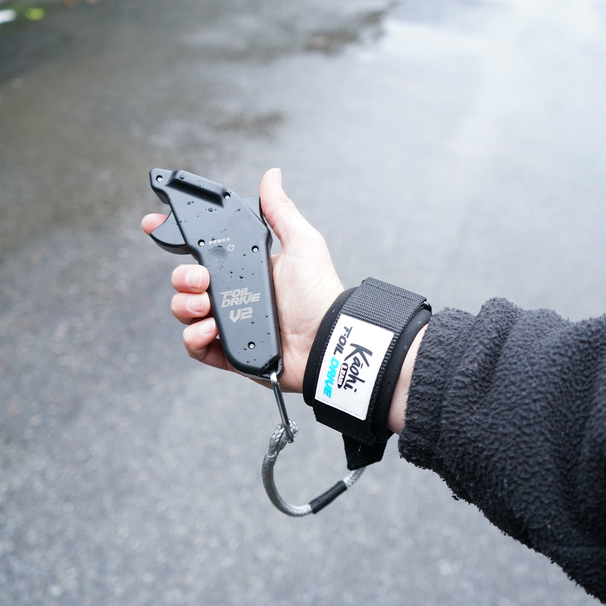 KÅohi Leash x Foil Drive Wrist Leash for Throttle Controller
