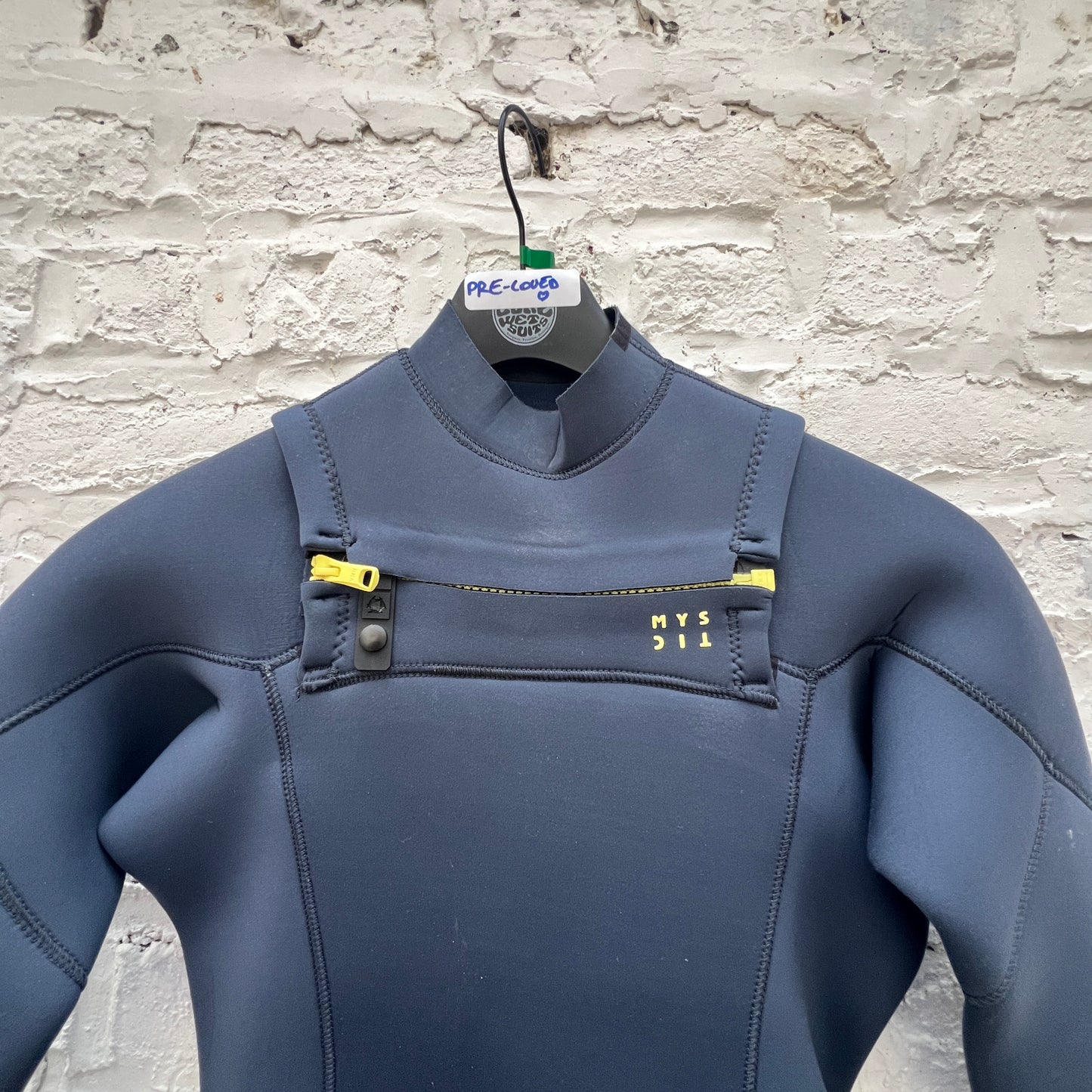 Mystic Dazzled Fullsuit 5/3mm Double Fzip Women - Night blue USED