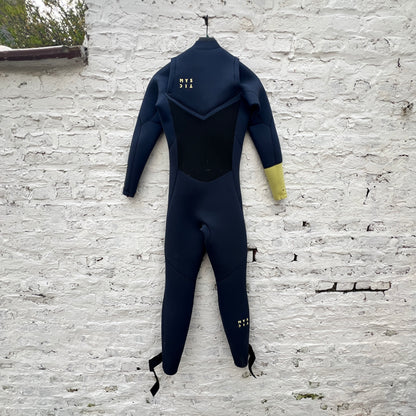 Mystic Dazzled Fullsuit 5/3mm Double Fzip Women - Night blue USED