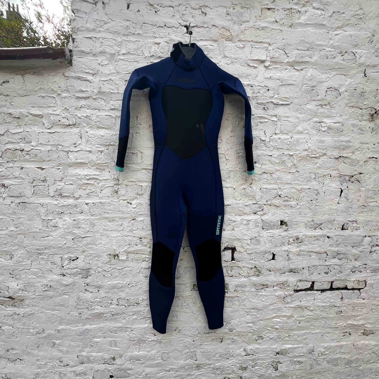 Mystic Brand Fullsuit 3/2mm Bzip Flatlock Women | Night Blue USED