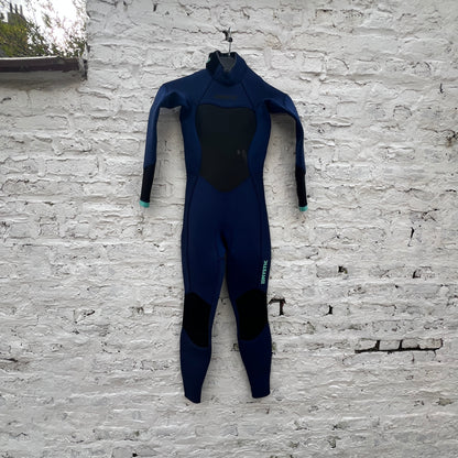 Mystic Brand Fullsuit 3/2mm Bzip Flatlock Women | Night Blue USED