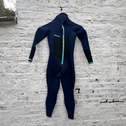 Mystic Brand Fullsuit 3/2mm Bzip Flatlock Women | Night Blue USED