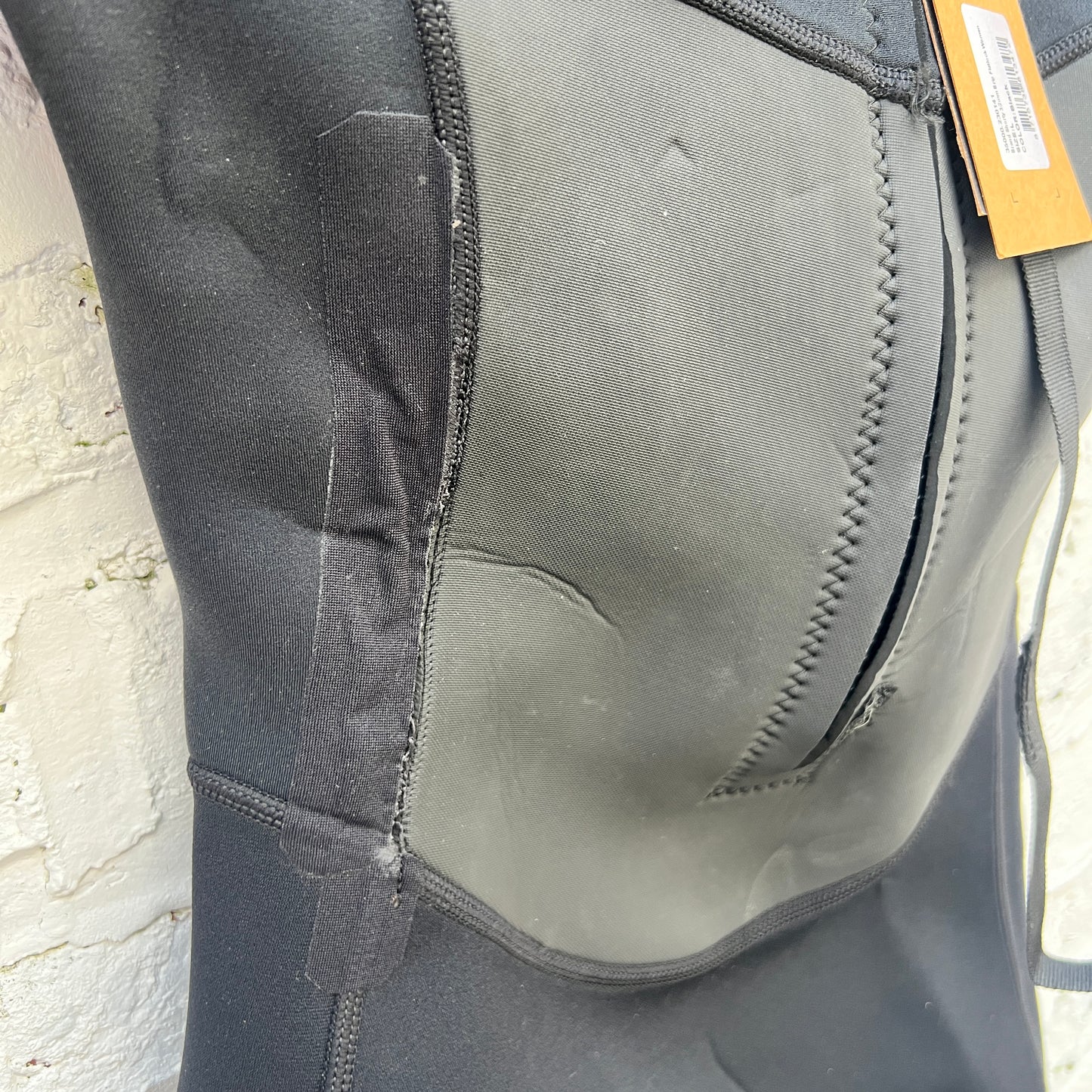 Brand Shorty 3/2mm Bzip Flatlock Women - Black USED