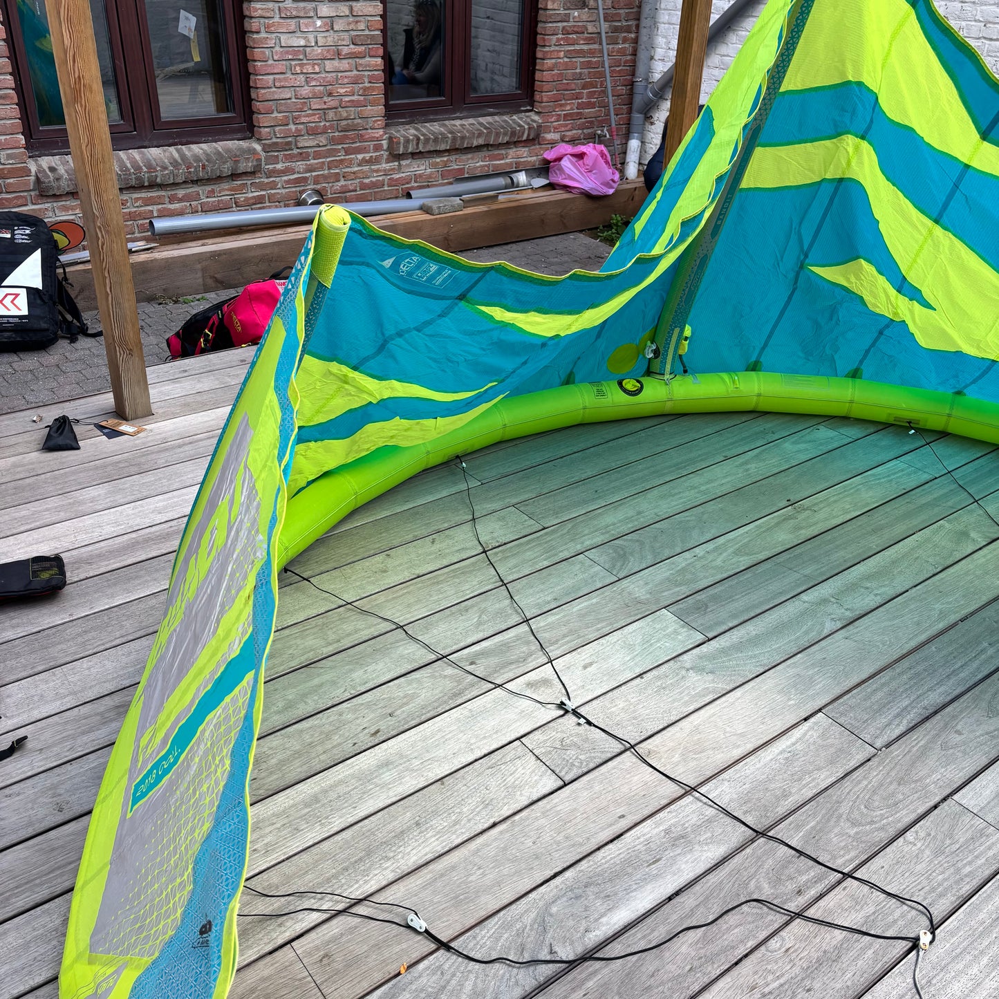 2018 F-One 8+11m BANDIT Kites w 2xbar  | USED / GRADE B