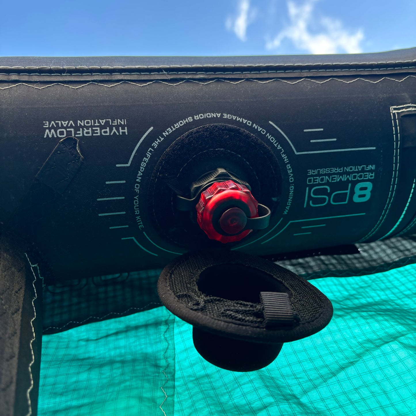 2024 North ORBIT Kite 8m RZ-003| Turquoise USED