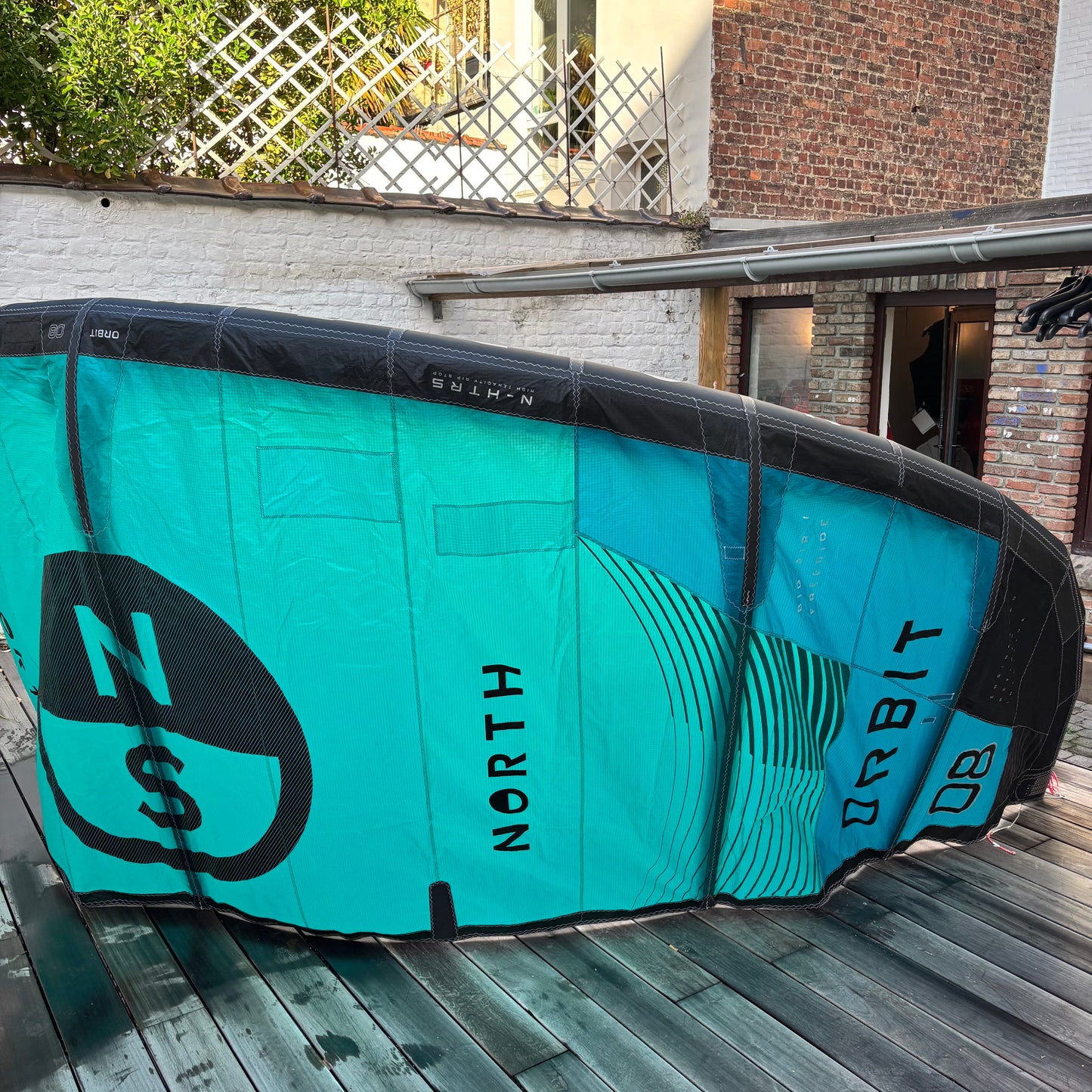 2024 North ORBIT Kite 8m RZ-003| Turquoise USED