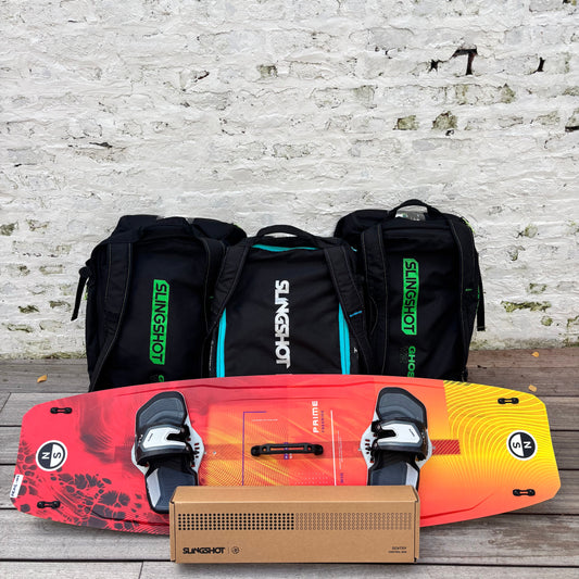 Pack Slingshot 8m 10m 12m w/bar + 144cm Board