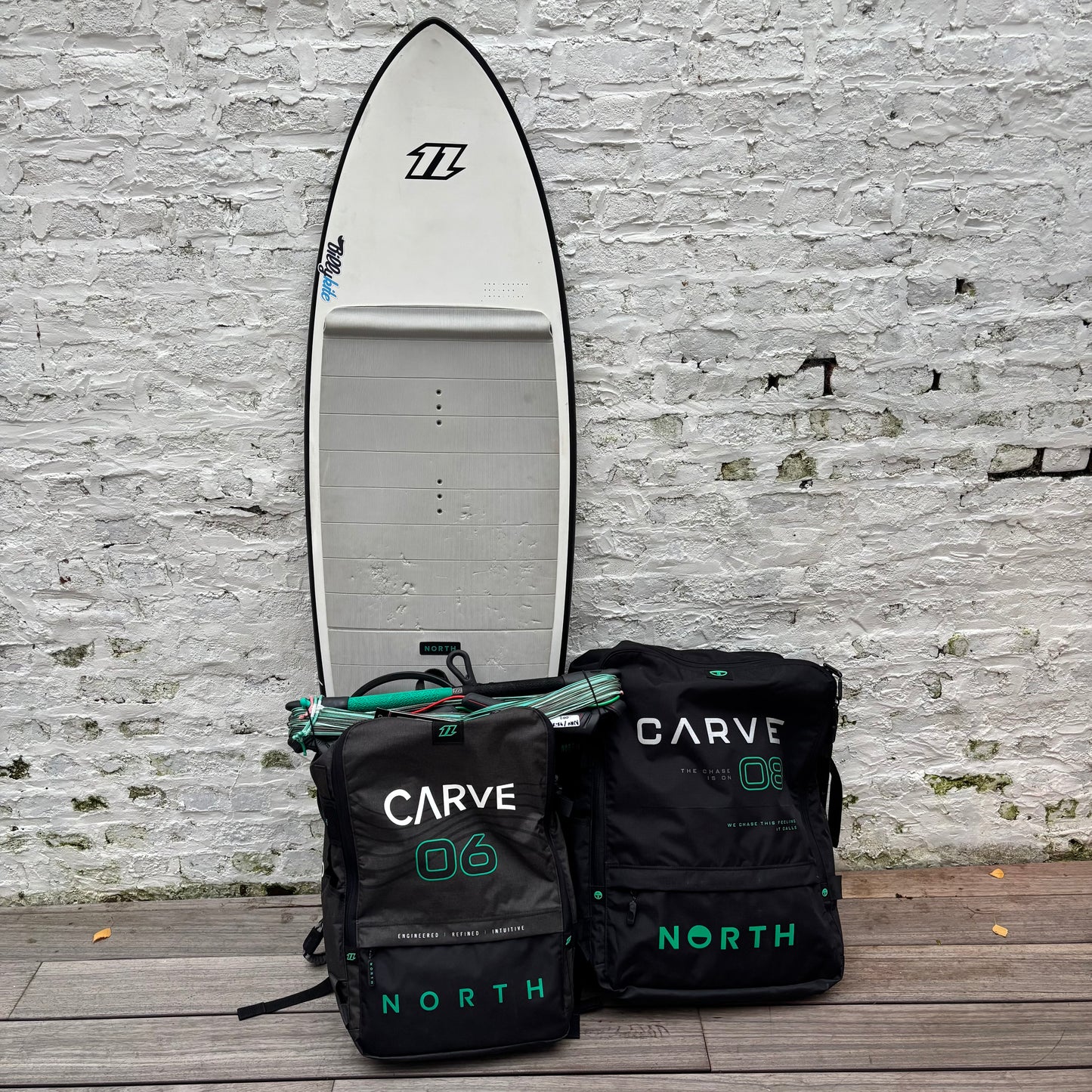Pack Surf - North Carve 6m+8m w/bar + North Cross 5'3