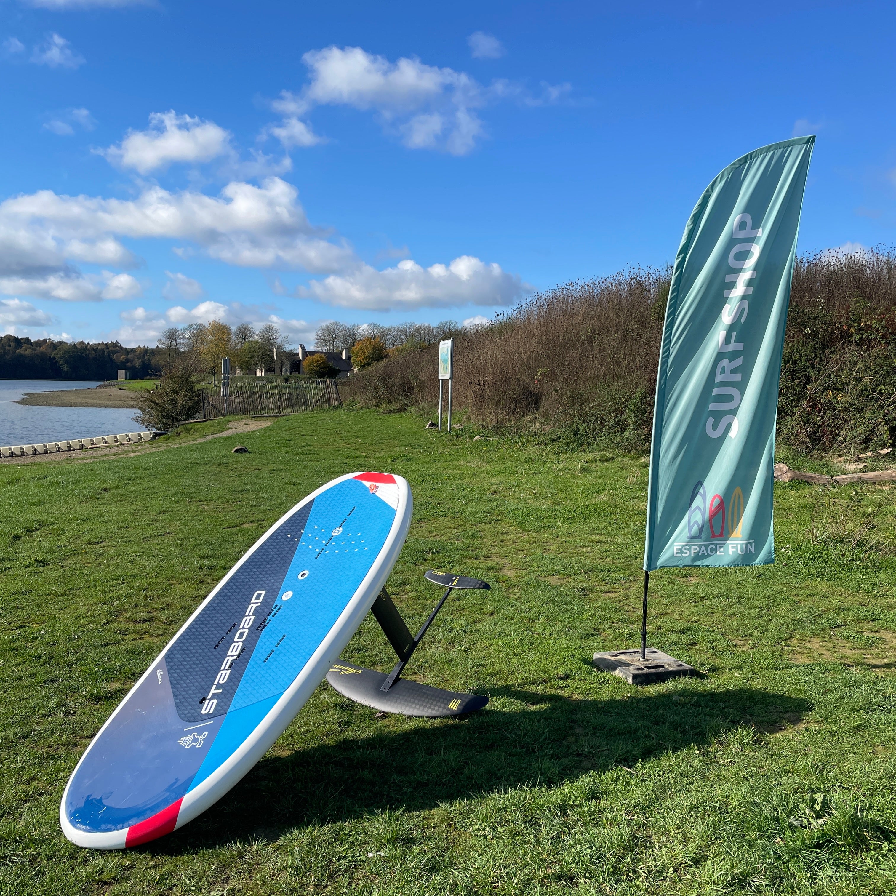 Pack Starboard 6'4 130L - Hydrofoil Shinn mast HM 75cm (water) + FW1950 + Bag | USED / GRADE B