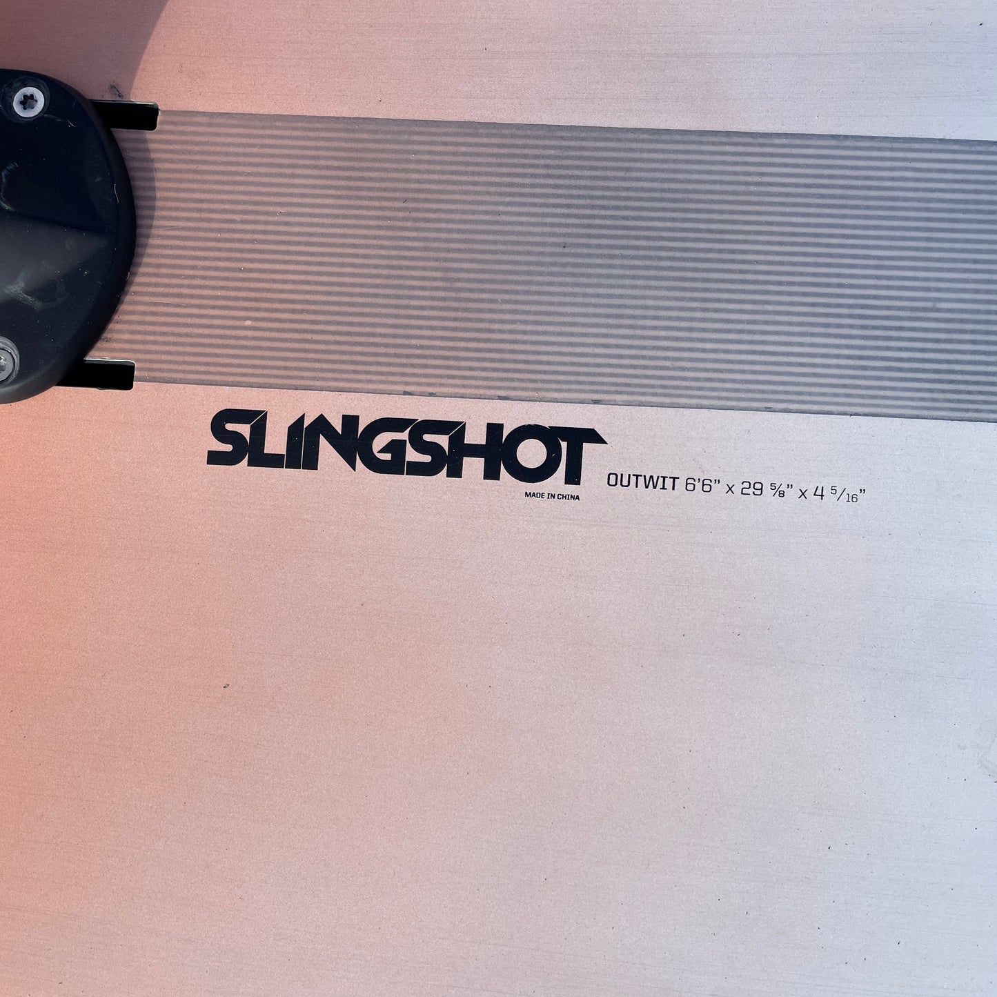 Pack Slingshot Outwit 6'6 + Carbon Mast 82cm  Phantasm carbon PFI835 | USED / Grade D