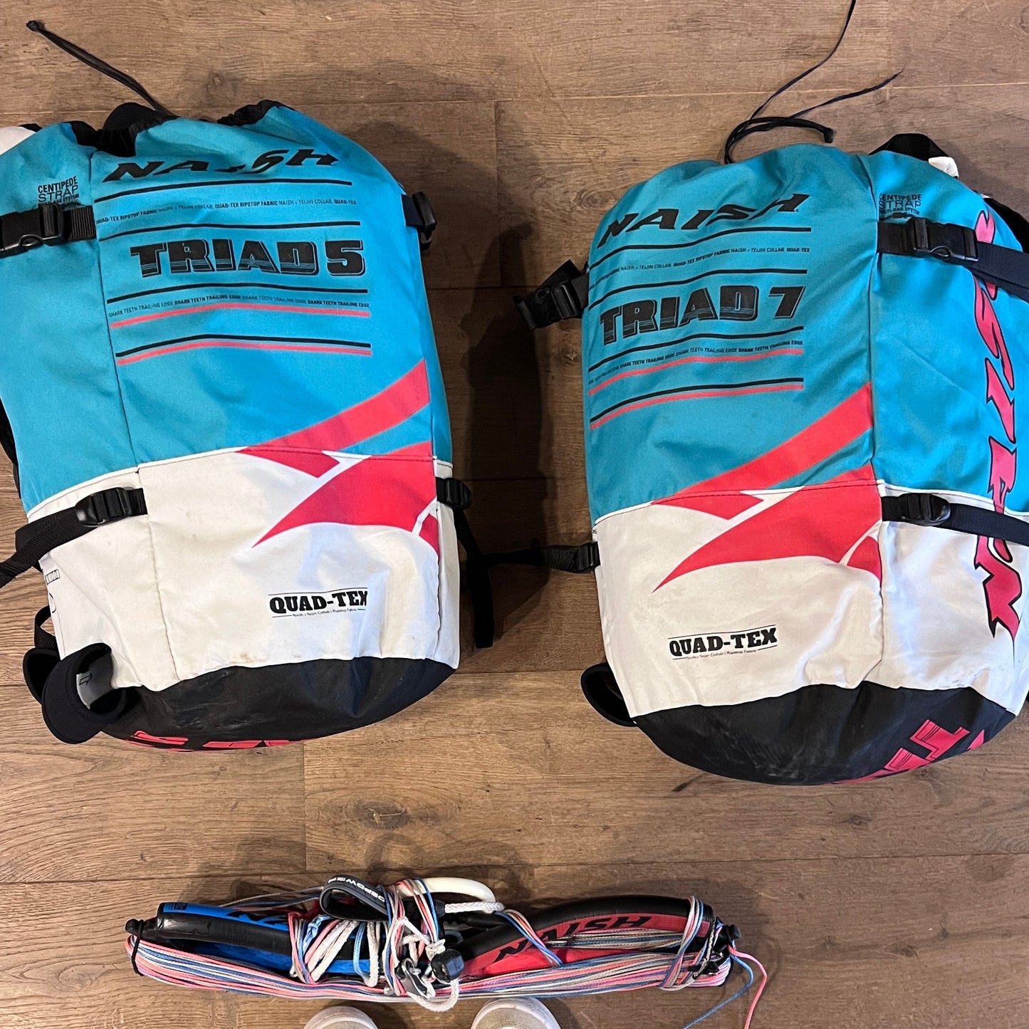 2019 Naish 5m+7m TRIAD Kite Only w/bag w/bar | USED / GRADE A