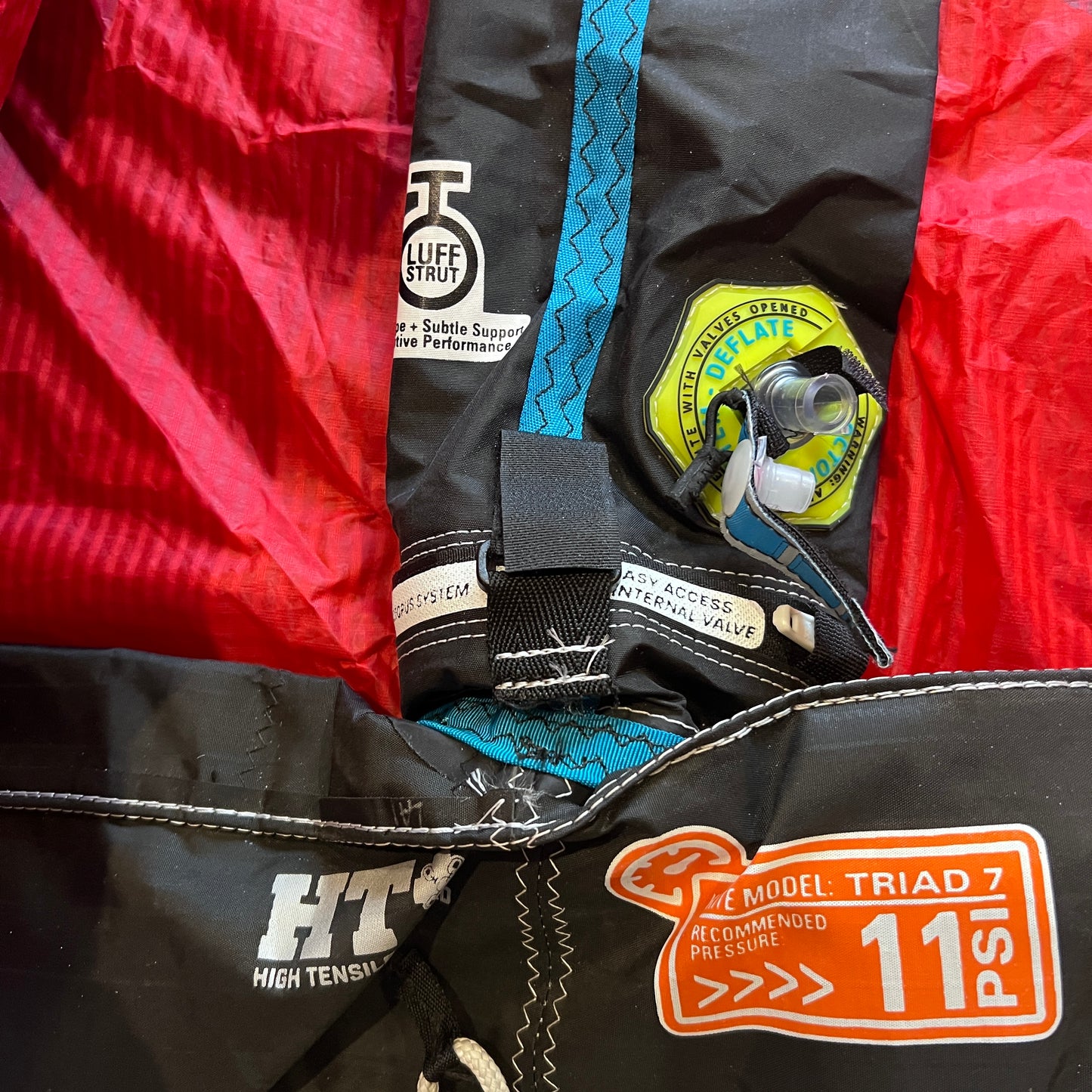 2019 Naish 5m+7m TRIAD Kite Only w/bag w/bar | USED / GRADE A