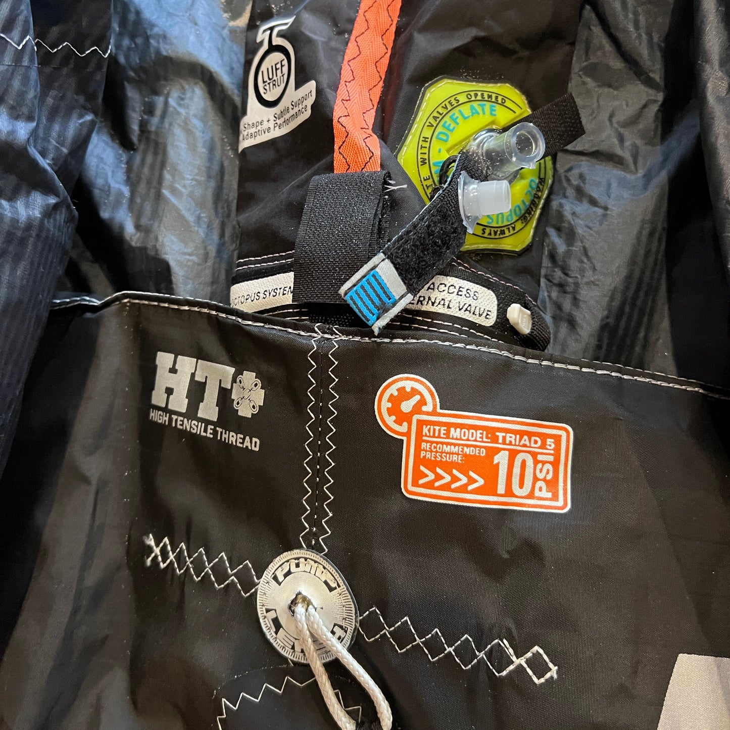 2019 Naish 5m+7m TRIAD Kite Only w/bag w/bar | USED / GRADE A